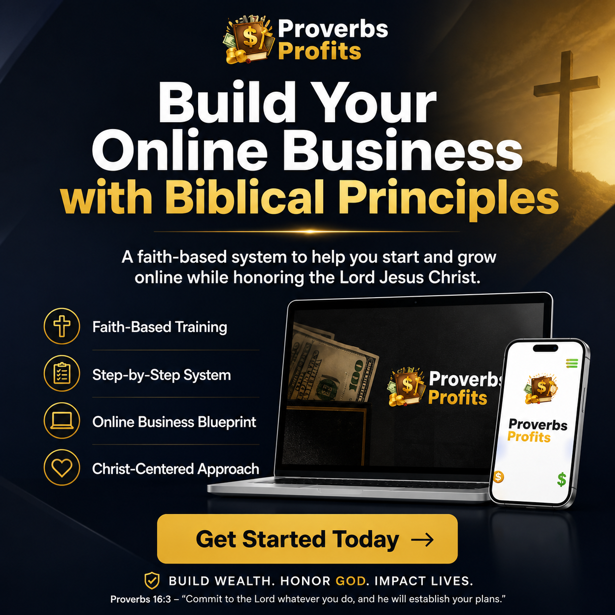 Proverbs Profits - Square