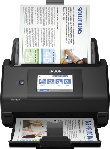 Epson Workforce ES-580W Review: The High-Speed Scanner Revolutionizing Offices in 2025
