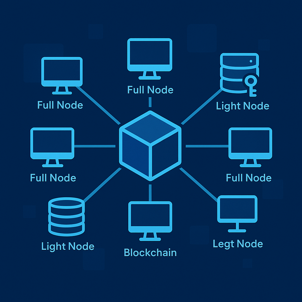 Blockchain Nodes: Types and Functions