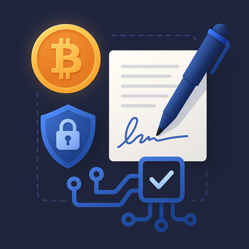 Digital Signatures: Authenticating Crypto Transactions