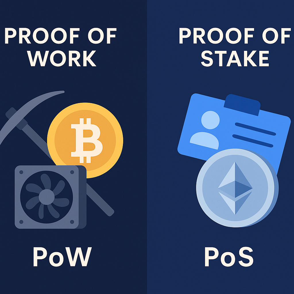 Proof of Work vs Proof of Stake: Consensus Mechanisms in Cryptocurrency